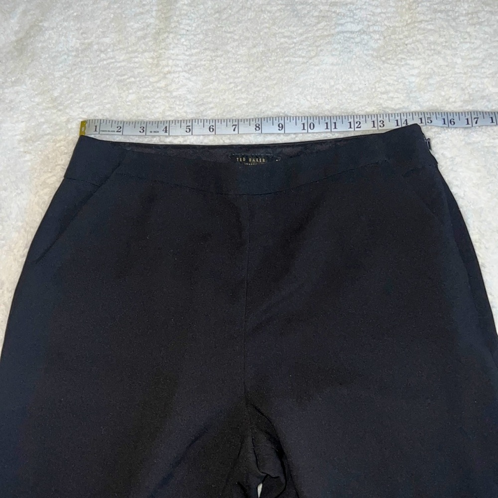 Ted Baker London Anitat Tailored Black Pants Size 2 - Picture 3 of 14